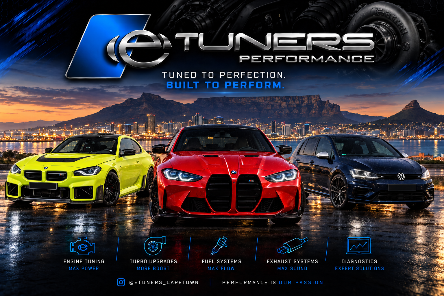 eTuners Performance branding